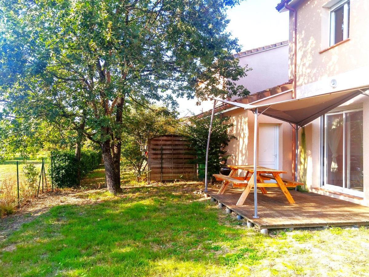 Le Clos Andree - Charmante Maison 8 Personnes - 5 Lits - Climatisation Reversible - Parking 3 Vehicules - Garage - Zone Nord Montauban - Terrasse Et Jardin 외부 사진