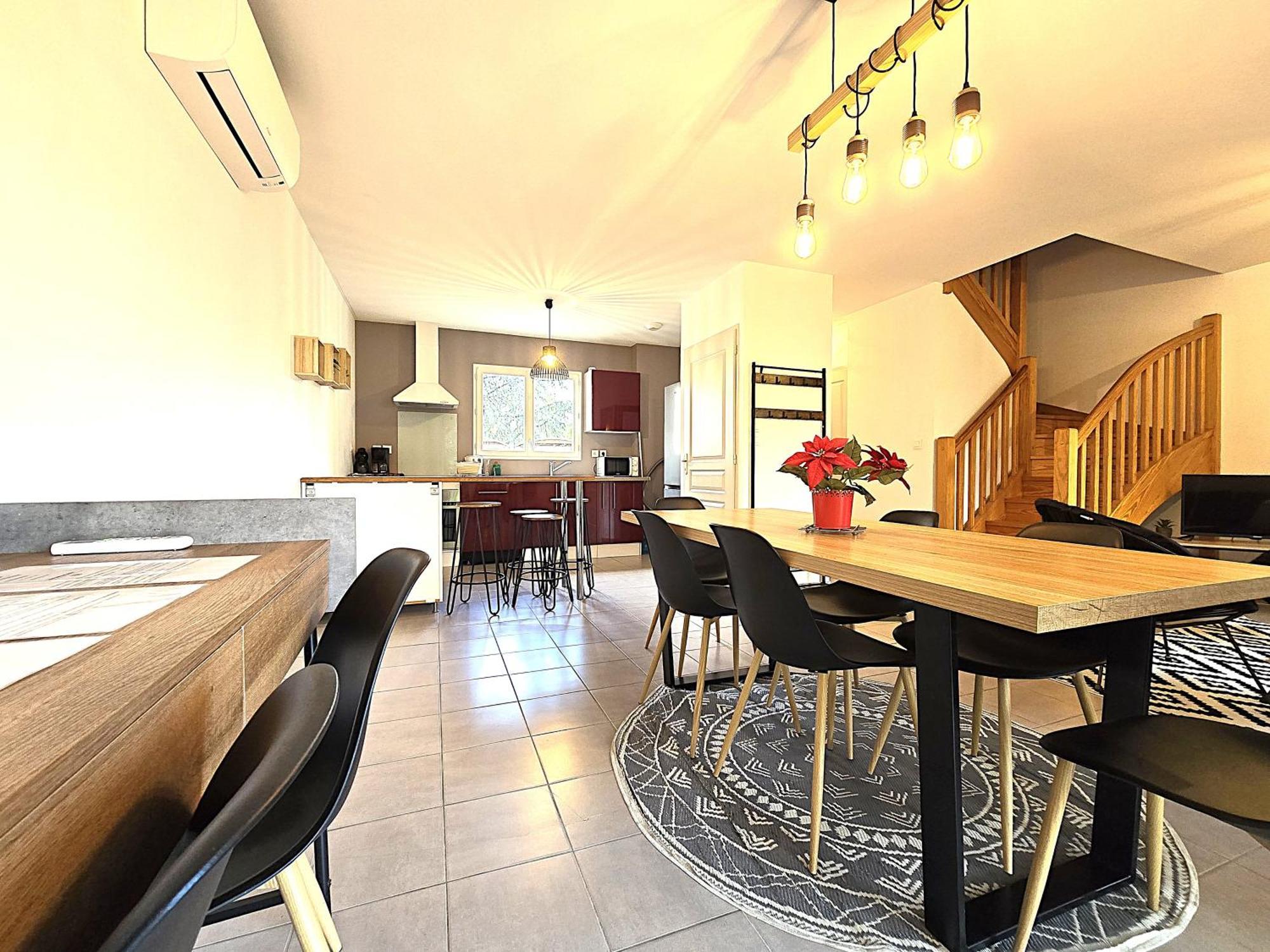 Le Clos Andree - Charmante Maison 8 Personnes - 5 Lits - Climatisation Reversible - Parking 3 Vehicules - Garage - Zone Nord Montauban - Terrasse Et Jardin 외부 사진